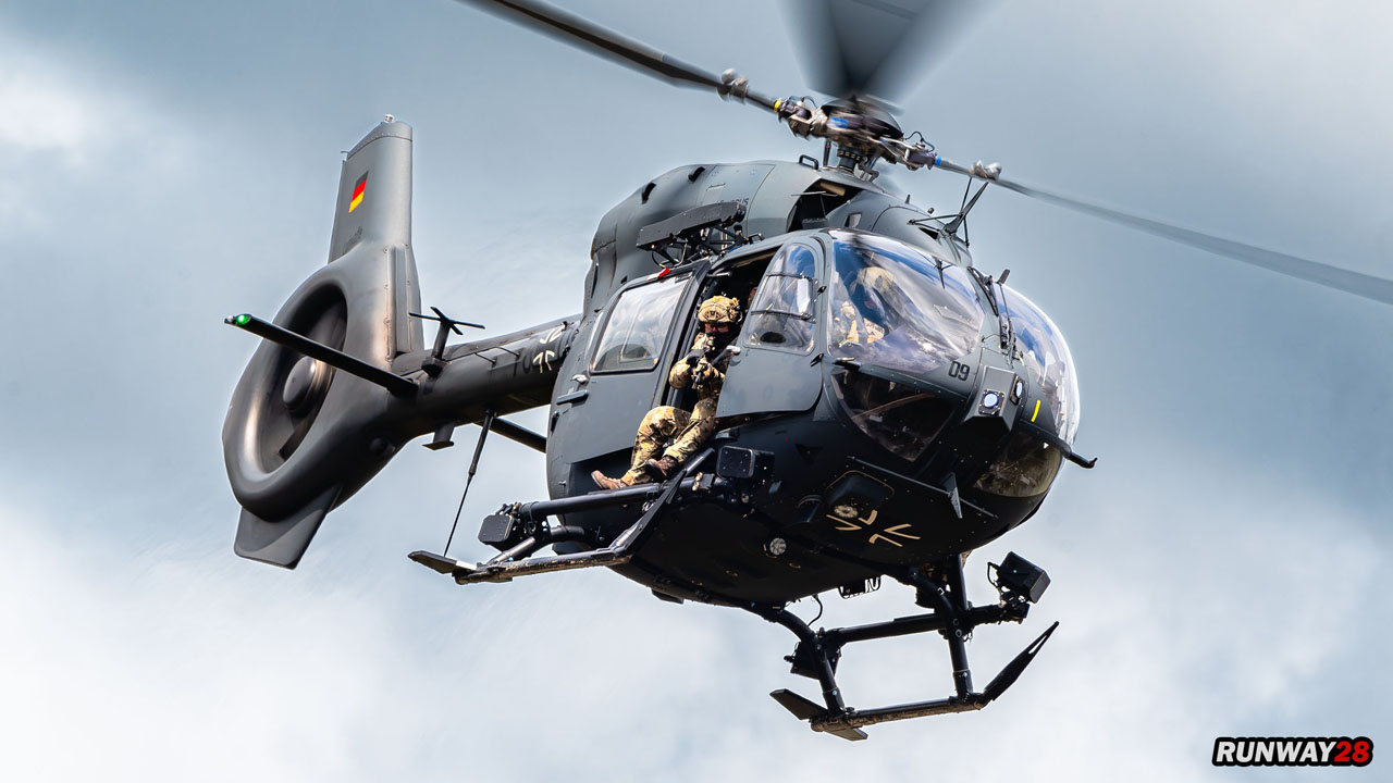 découvrez h145m, le nouvel hélicoptère de la gamme airbus, spécialement conçu pour répondre aux exigences des clients européens en matière de performance, de sécurité et de polyvalence. idéal pour les missions civiles et militaires, cet appareil allie technologie de pointe et confort inégalé.